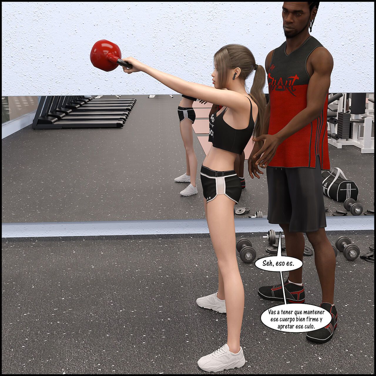 [Darklord] Natasha's Workout Part 1 | El Entrenamiento de Natasha Parte 1 [CR9] 48