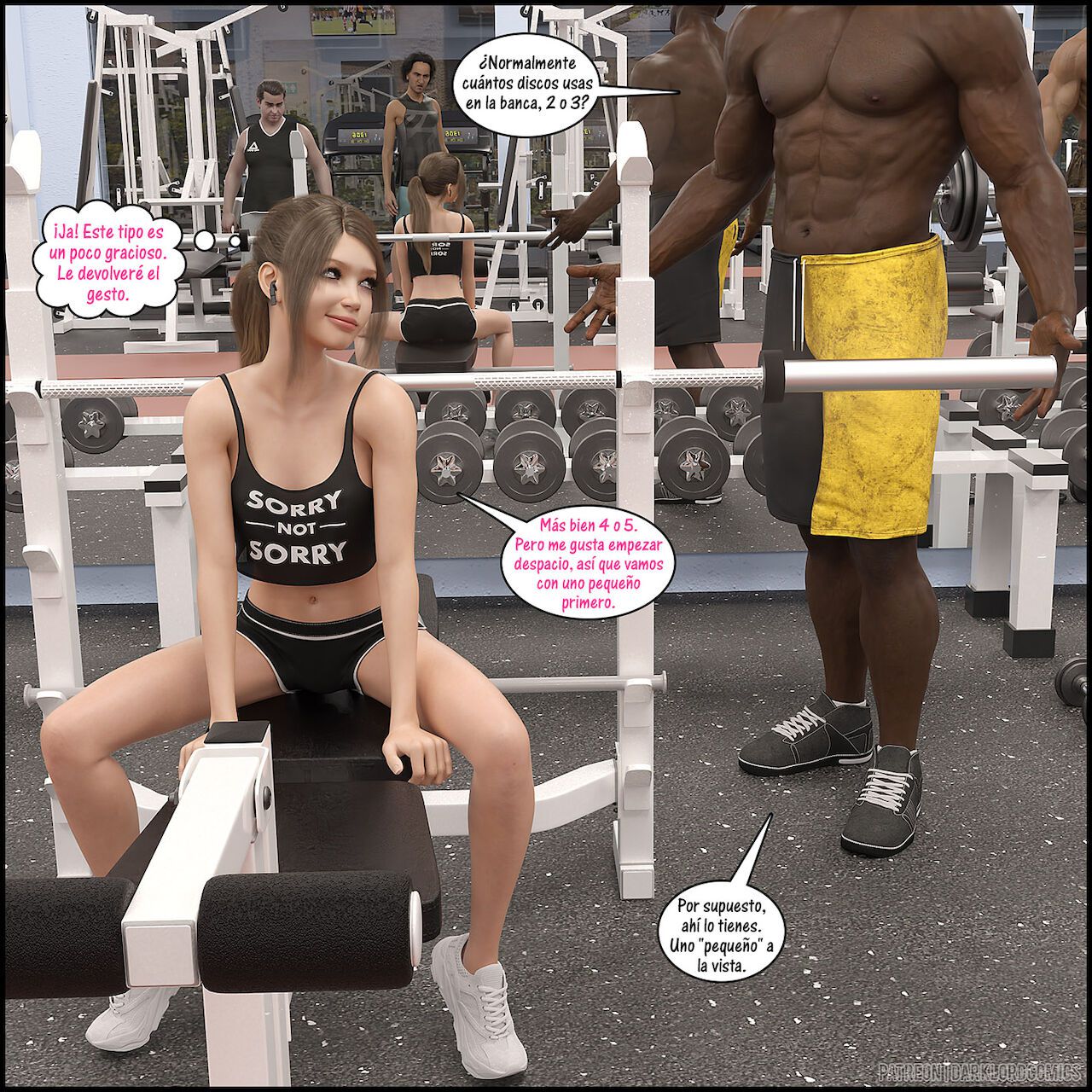 [Darklord] Natasha's Workout Part 1 | El Entrenamiento de Natasha Parte 1 [CR9] 56