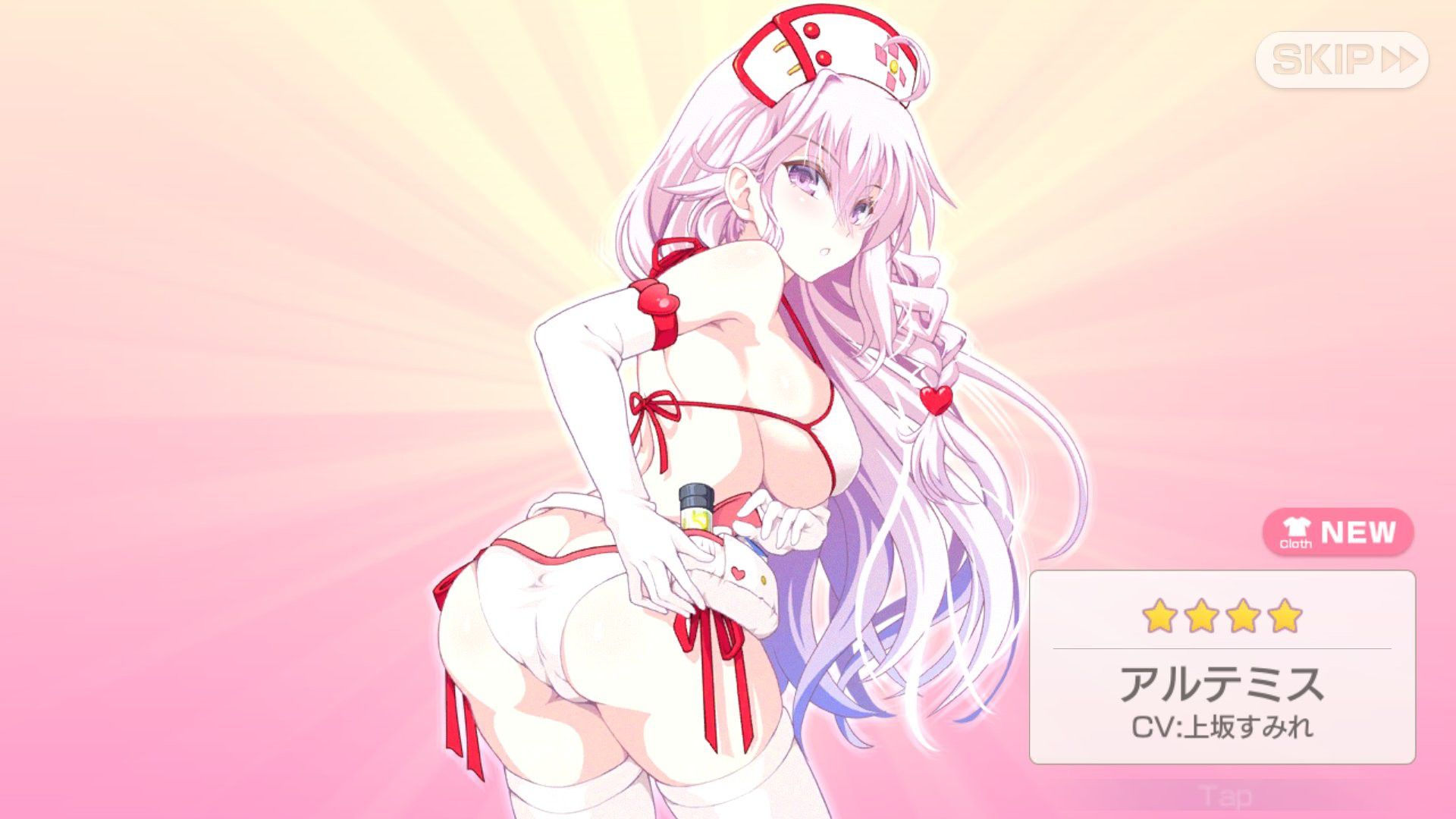 【Image】Swimsuit nurse of this smartphone game, etch too much 1