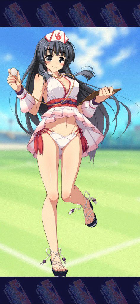 【Image】Swimsuit nurse of this smartphone game, etch too much 4