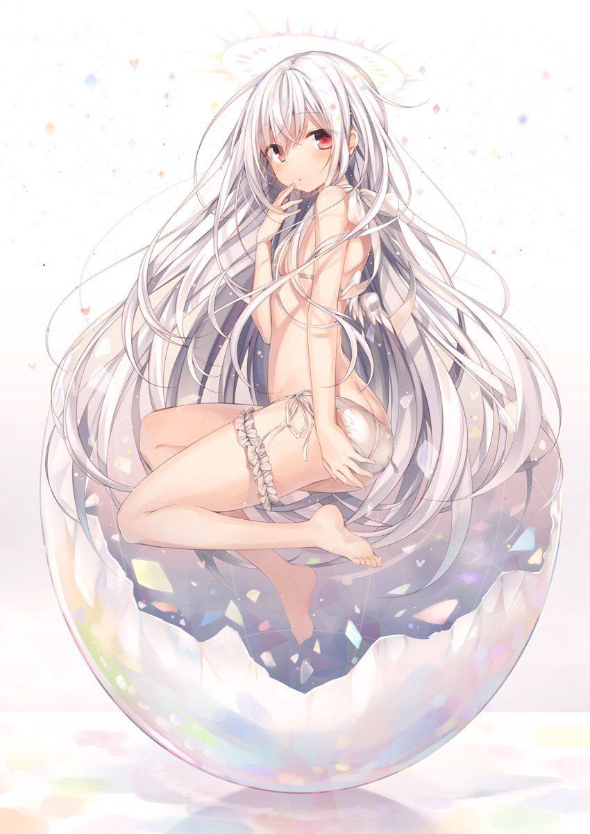 Take a picture of silver hair 7