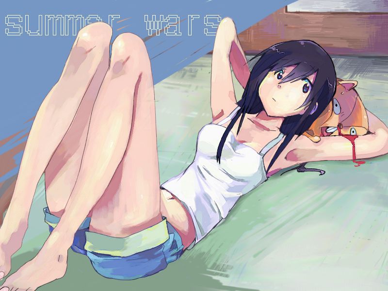 Get together guys who want to sit with erotic images from Summer Wars! 16