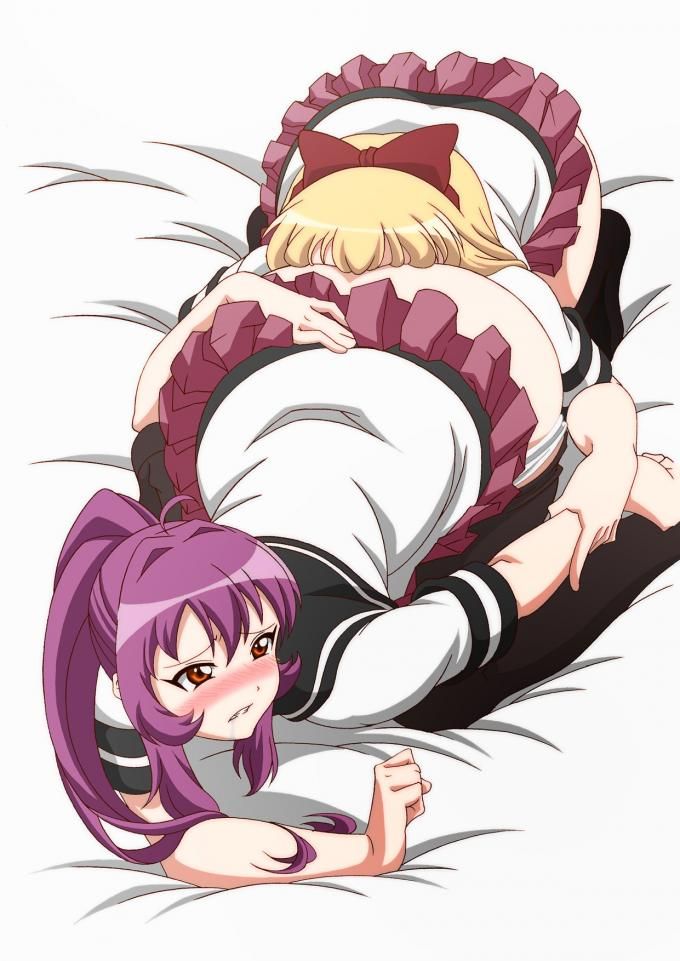 Rainbow erotic image of Yuru Yuri 17