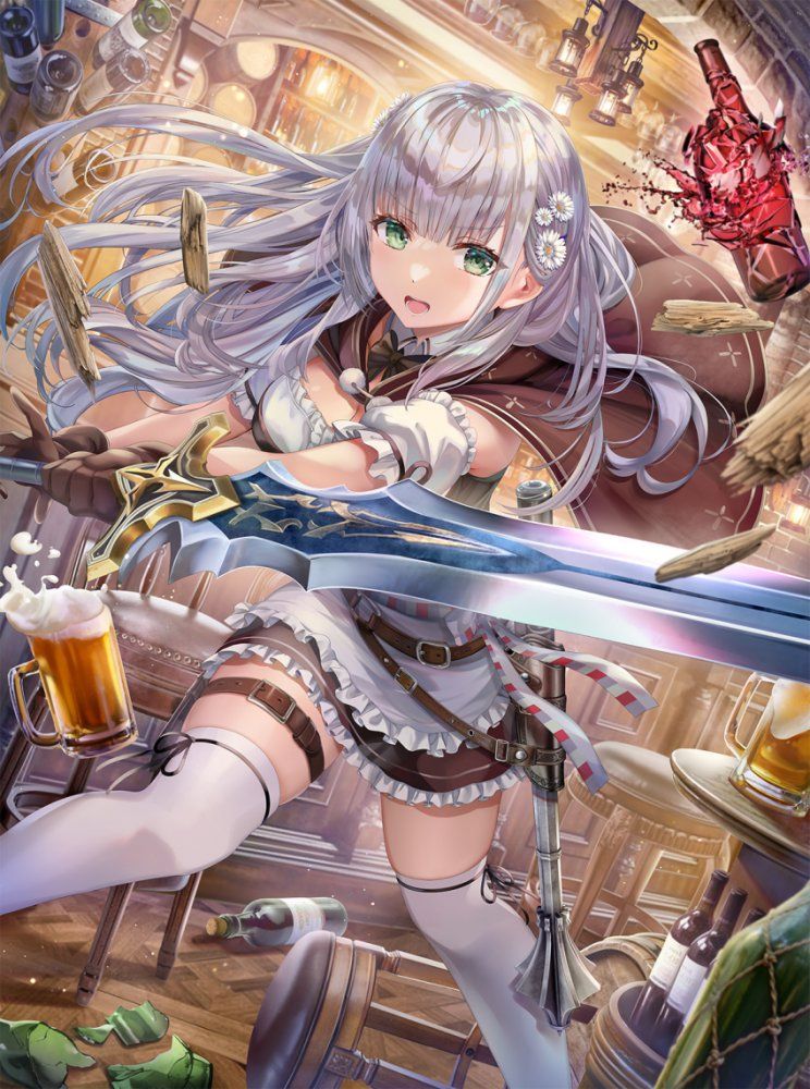 【Secondary】Silver-haired and white-haired girl image Part 26 36