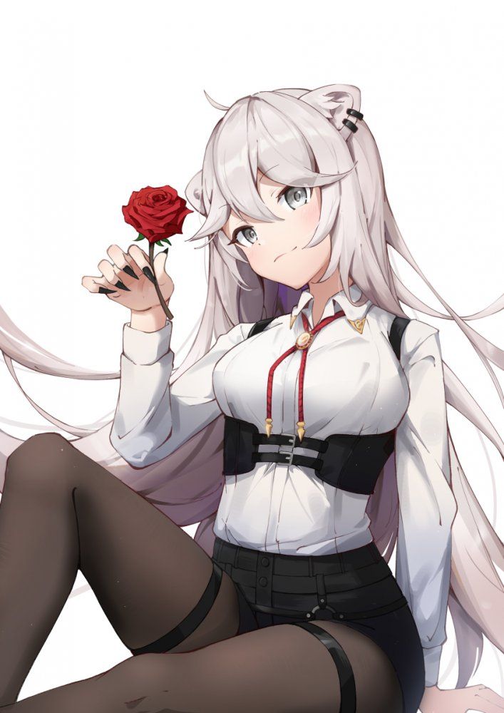 【Secondary】Silver-haired and white-haired girl image Part 26 37