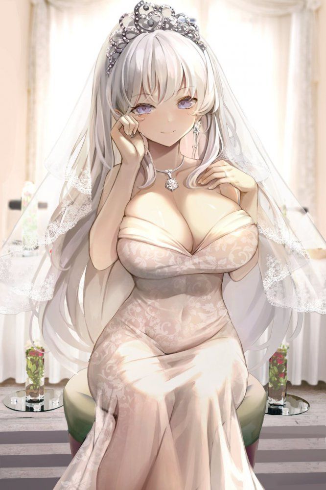 【Secondary】Silver-haired and white-haired girl image Part 26 44
