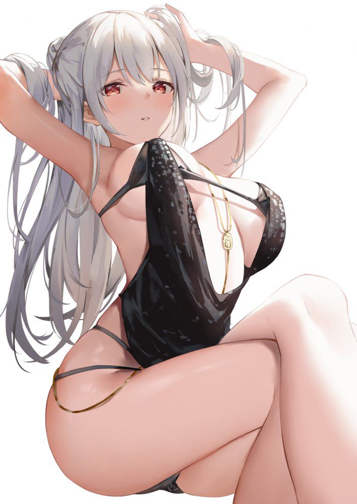 【Secondary】Silver-haired and white-haired girl image Part 26 45