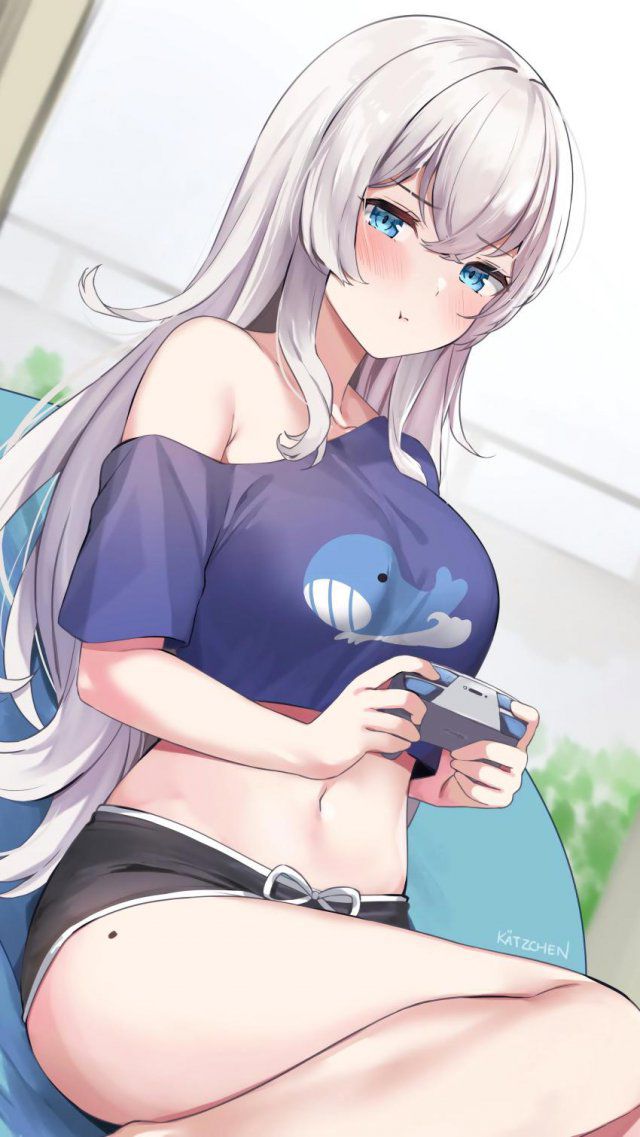 【Secondary】Silver-haired and white-haired girl image Part 26 46