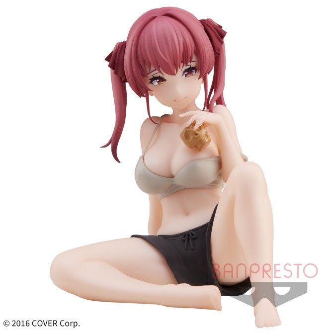 Holo Live Erotic figure that seems to look various in the room clothes overflowing with the of the treasure bell marine 4