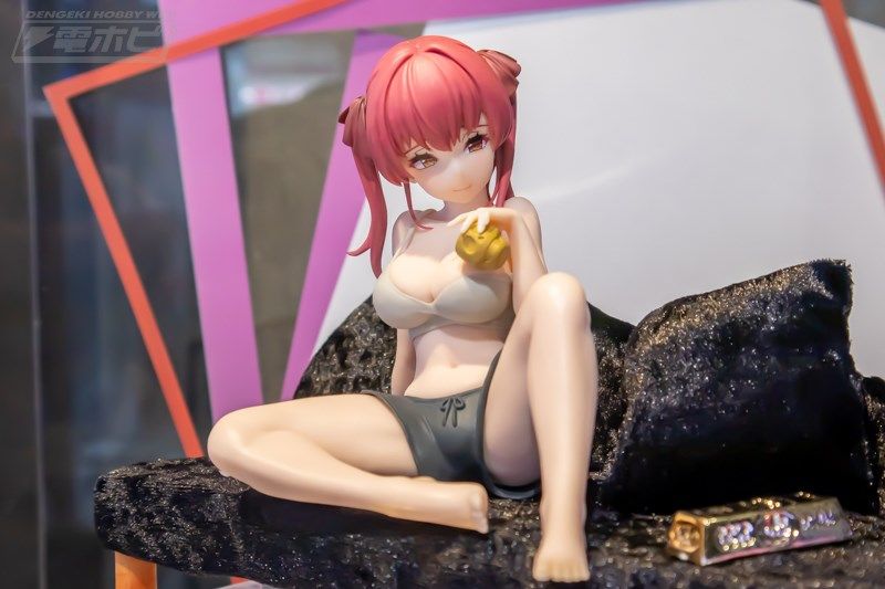 Holo Live Erotic figure that seems to look various in the room clothes overflowing with the of the treasure bell marine 5