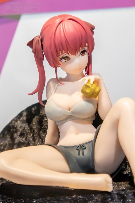 Holo Live Erotic figure that seems to look various in the room clothes overflowing with the of the treasure bell marine 7