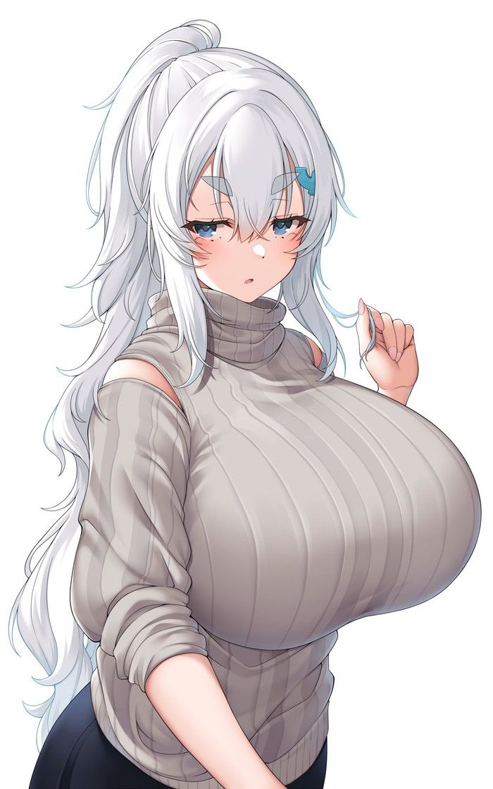 【Secondary】Erotic image of wearing a sweater and knitted that look like a gun Part 2 29