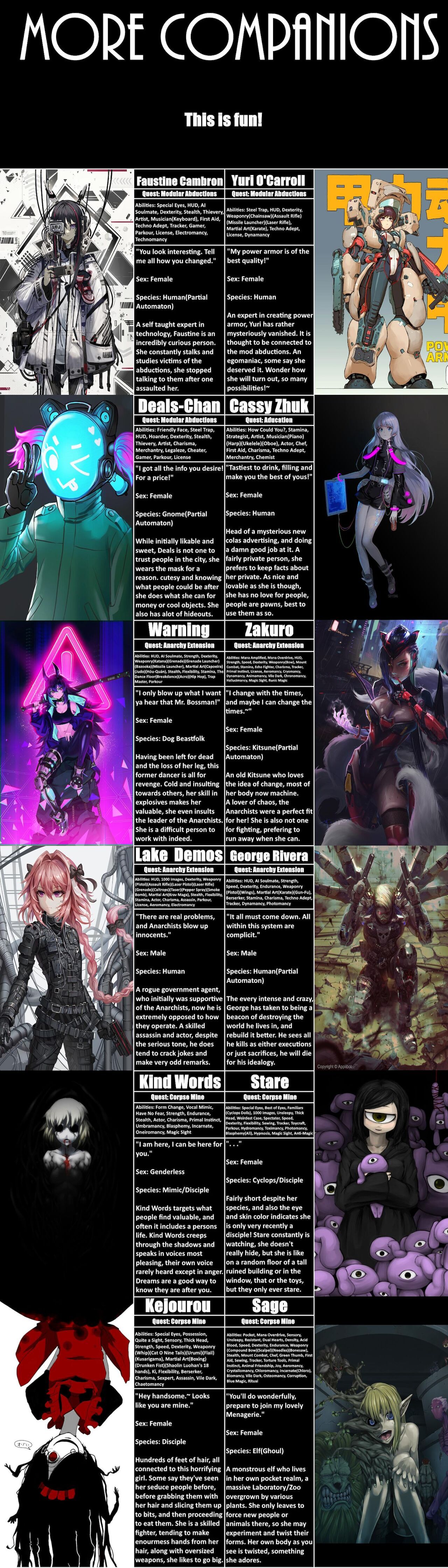 Isekai Form CYOA 90