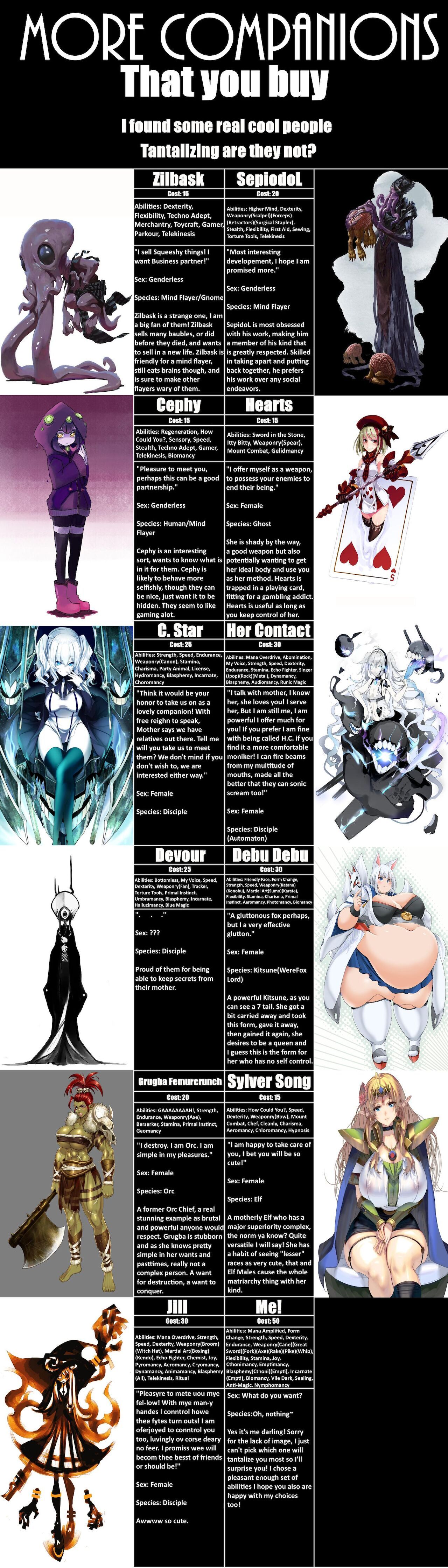 Isekai Form CYOA 99