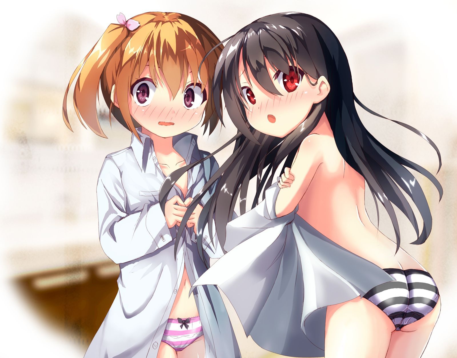 2D Erotic image summary of girls who want to muffle the striped bread 36 photos 34