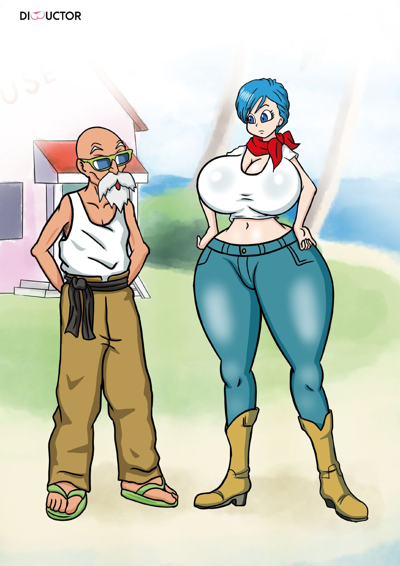 [Dibuctor] Bulma and Master Roshi (Dragon Ball Super) 1