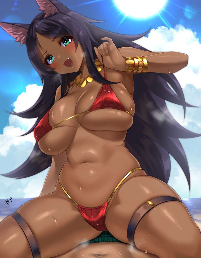 【Sea Story】Secondary erotic image of busty bikini with wind and clouds 18