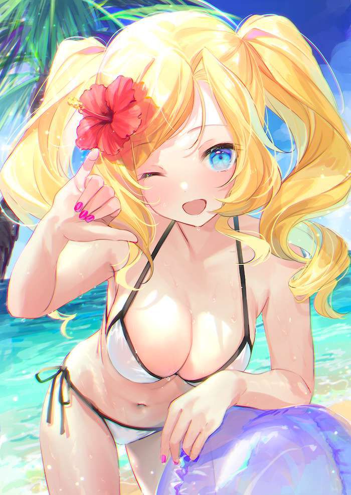 【Sea Story】Secondary erotic image of busty bikini with wind and clouds 21