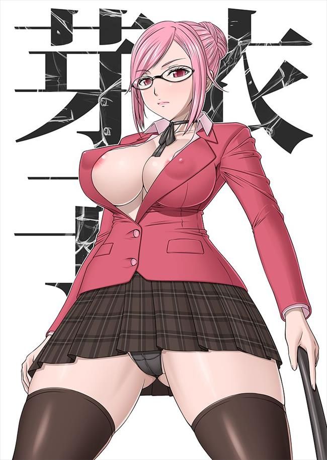 Erotic images of Meiko Shiraki's desperately sexy pose! 【Prison School】 20