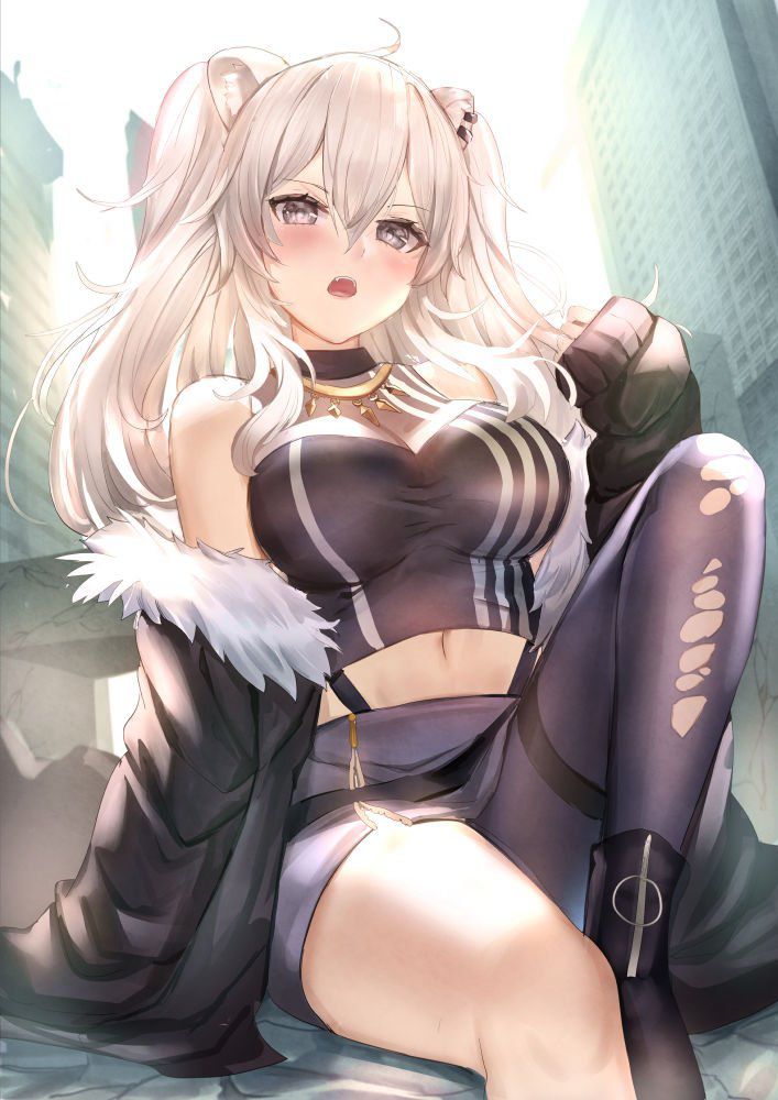 I want an erotic image of silver hair! 15
