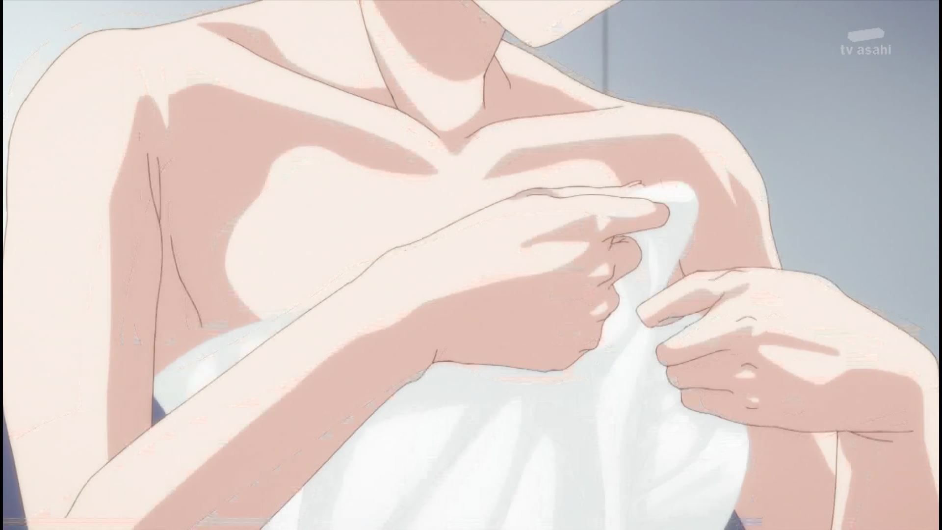 Anime "Cuckoo's Wife" In episode 3, such as a bath towel figure in a girl's erotic shower scene! 10