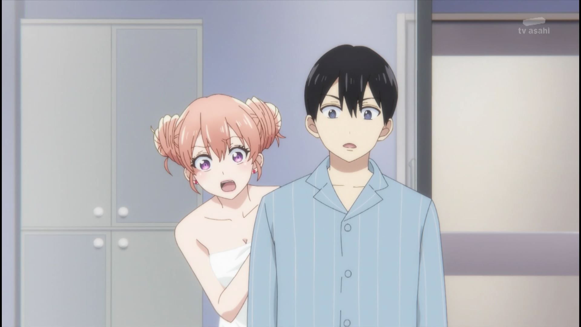 Anime "Cuckoo's Wife" In episode 3, such as a bath towel figure in a girl's erotic shower scene! 12