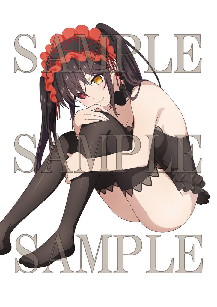 Anime [Date A Live] Erotic underwear full view illustrations etc. in BD / DVD store benefits of the 4th term! 3