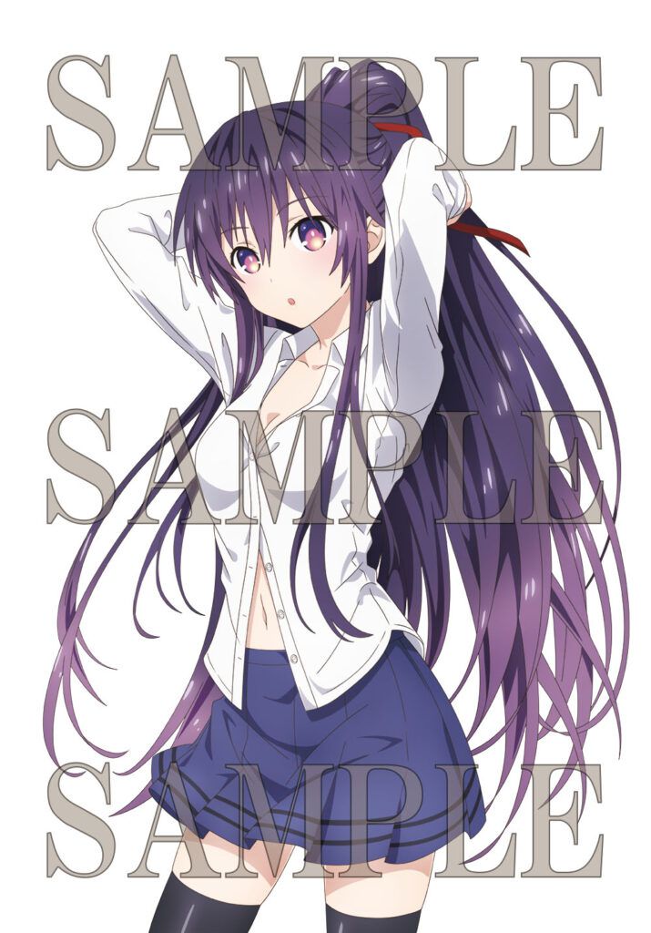 Anime [Date A Live] Erotic underwear full view illustrations etc. in BD / DVD store benefits of the 4th term! 9