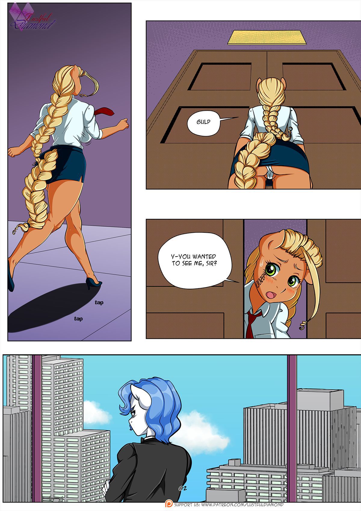 [Pia-Sama] Lustful Diamond - Tardy (My Little Pony: Friendship is Magic) [Colored] 3