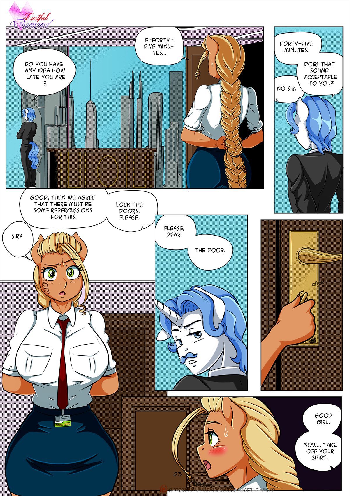 [Pia-Sama] Lustful Diamond - Tardy (My Little Pony: Friendship is Magic) [Colored] 4