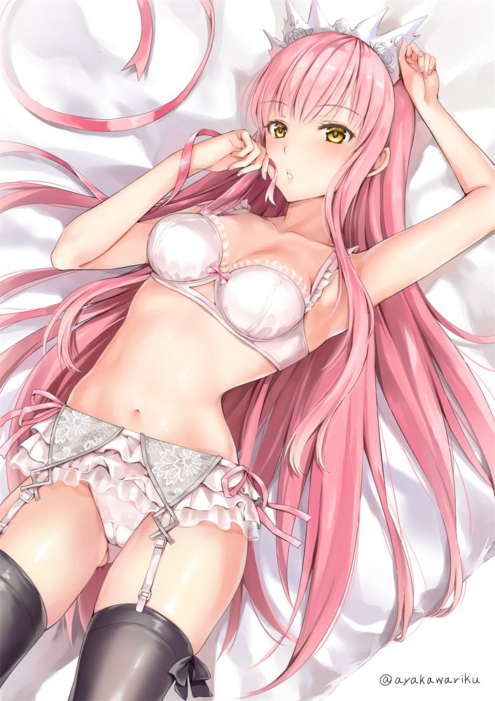 Erotic anime summary erotic image collection of beautiful girls wearing a garter belt [50 sheets] 22