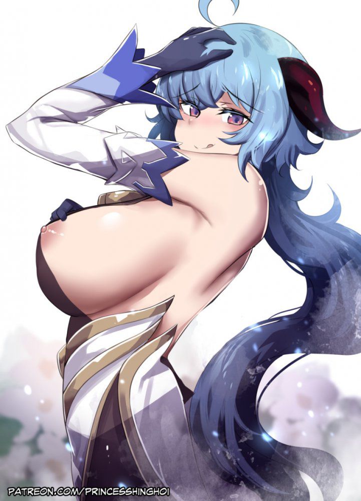 Those who want to nu with erotic images of blue hair gather! 7