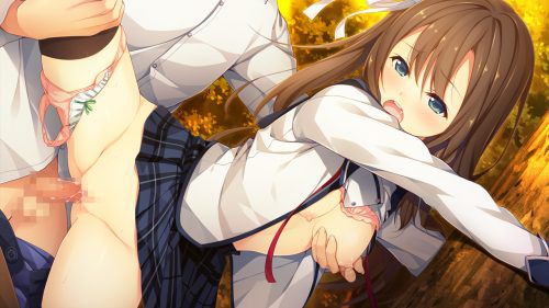 Erotic anime summary Image collection of nasty JK who is having sex while wearing a uniform [50 sheets] 50