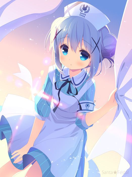 2D erotic image of nurse who will die anymore if there is such an angel 4