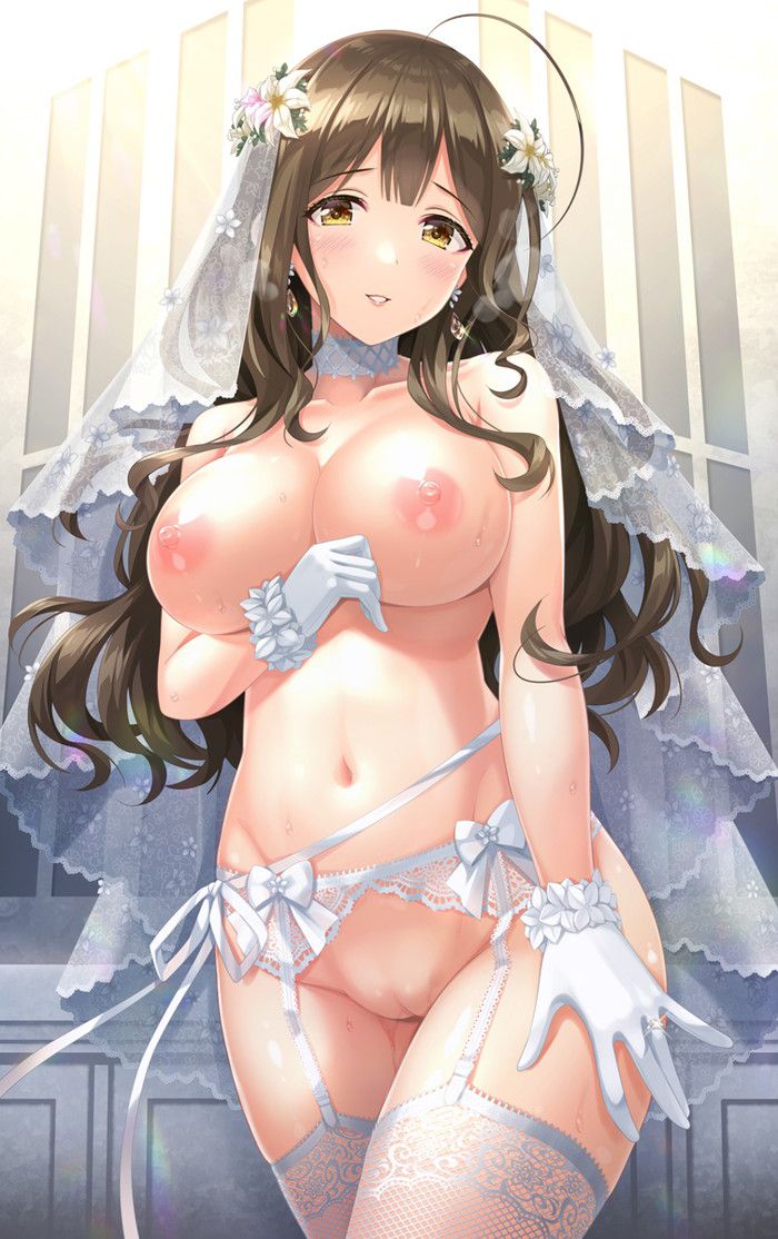 【Secondary】Erotic image of pure white wedding dress comes off Part 2 19