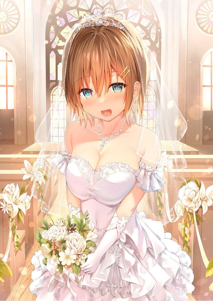 【Secondary】Erotic image of pure white wedding dress comes off Part 2 33