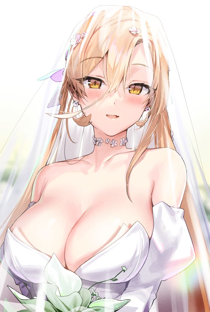 【Secondary】Erotic image of pure white wedding dress comes off Part 2 44