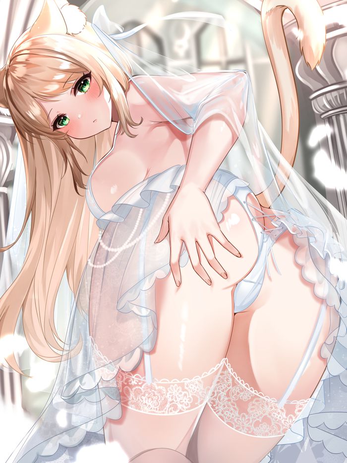 【Secondary】Erotic image of pure white wedding dress comes off Part 2 49