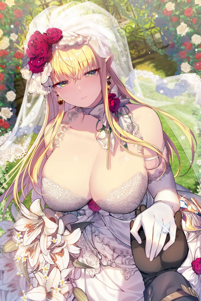 【Secondary】Erotic image of pure white wedding dress comes off Part 2 50