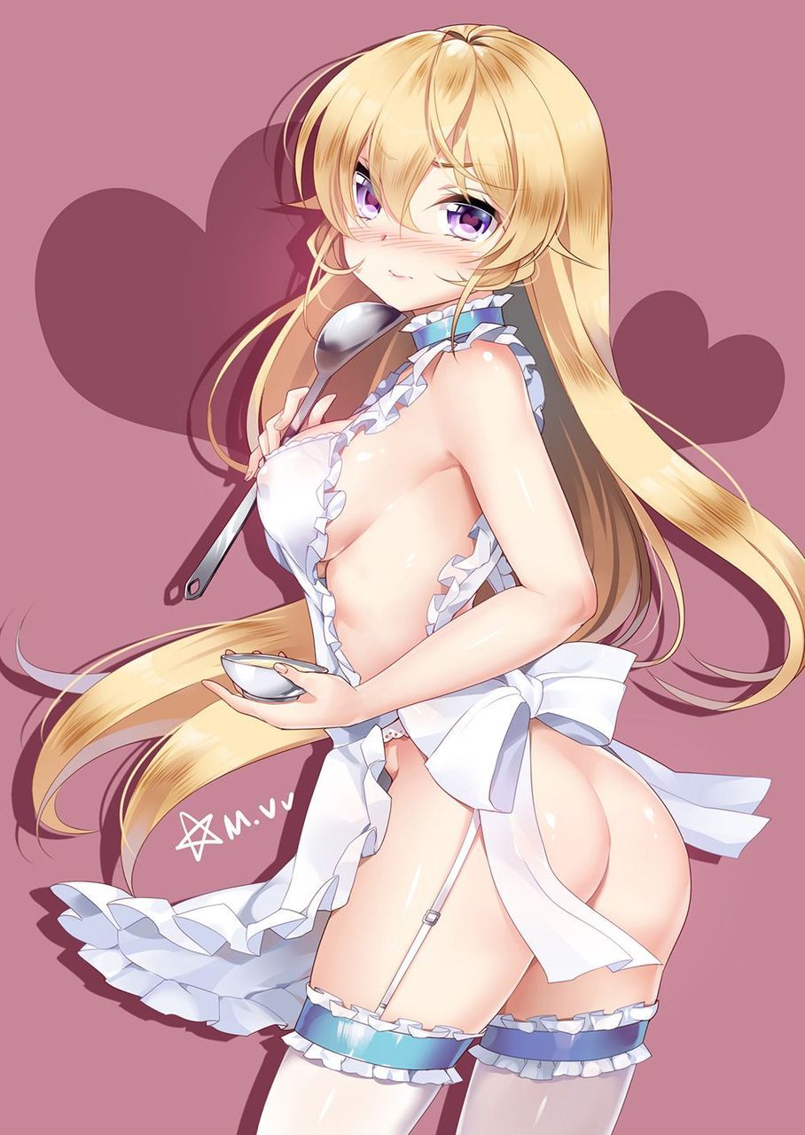 I will paste erotic cute images of naked apron! 5