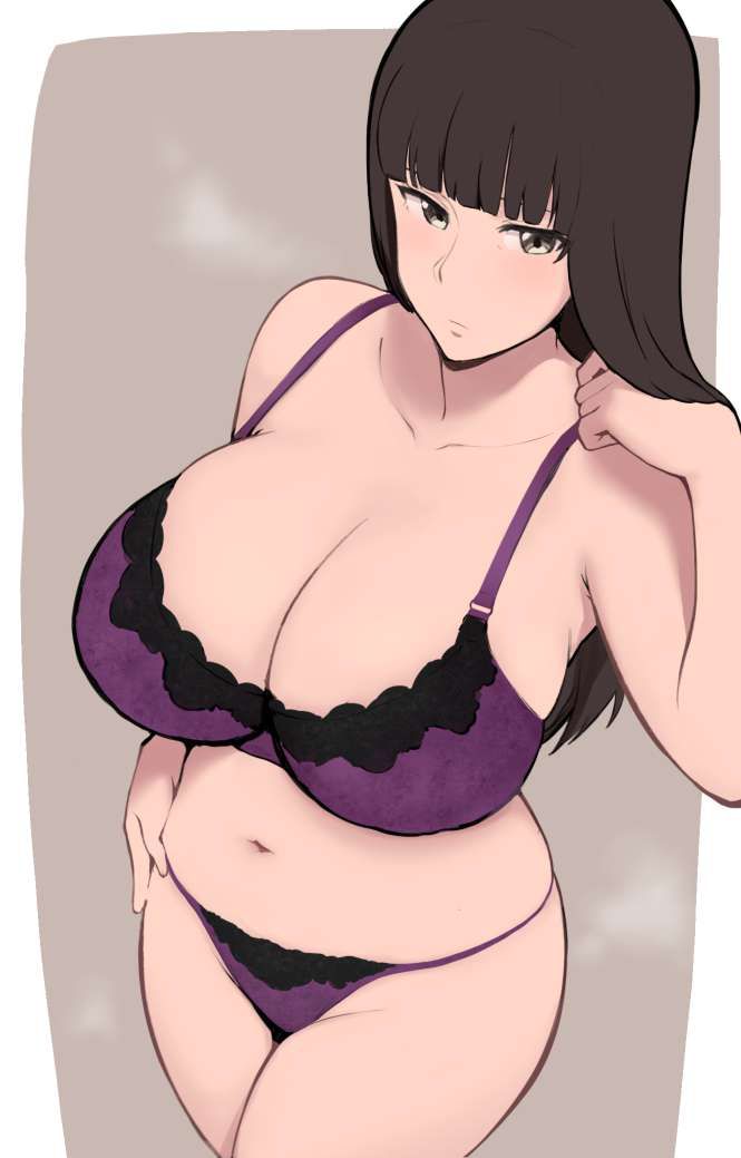 Erotic underwear Secondary erotic image of a busty girl wearing a murasaki color bra 11