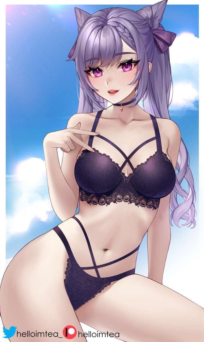 Erotic underwear Secondary erotic image of a busty girl wearing a murasaki color bra 17