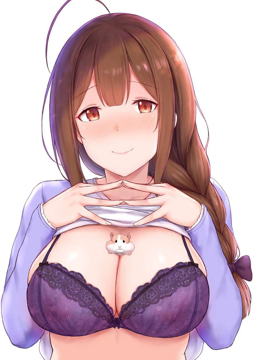 Erotic underwear Secondary erotic image of a busty girl wearing a murasaki color bra 33