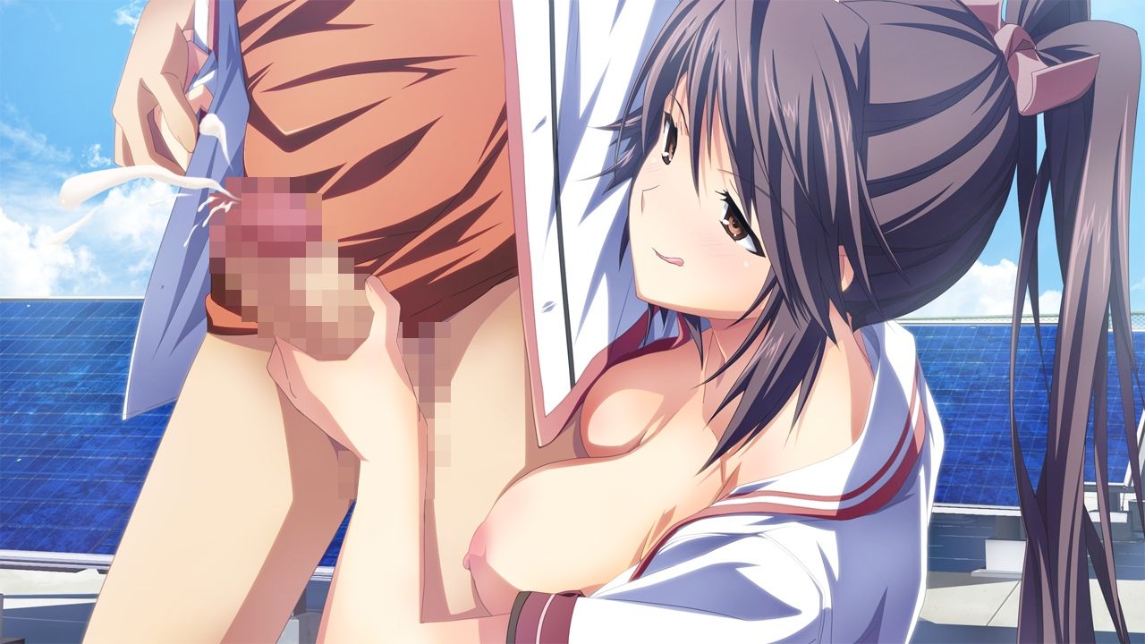Erotic anime summary Beautiful girls who are trying to exploit semen to the limit with handjobbing [secondary erotic] 28