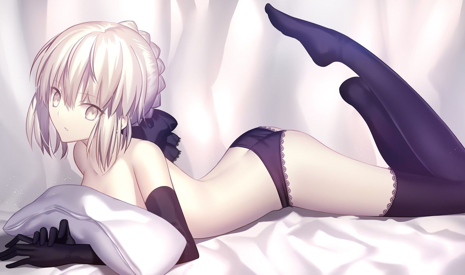 【Fate Grand Order】Saber's Moe Cute Secondary Erotic Image Summary 16