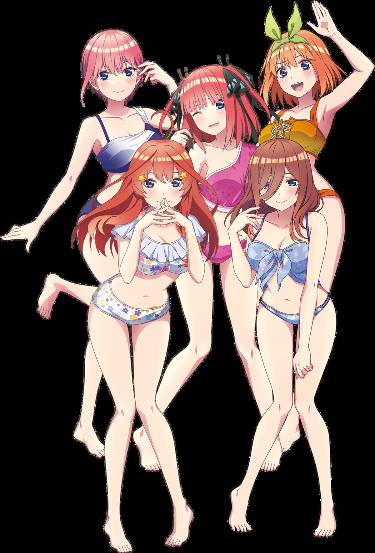 PS4 / Switch "Movie "Five Memories Of Five Equals" - Five Memories Spent With You" Girls' Erotic Swimsuits, etc. 2