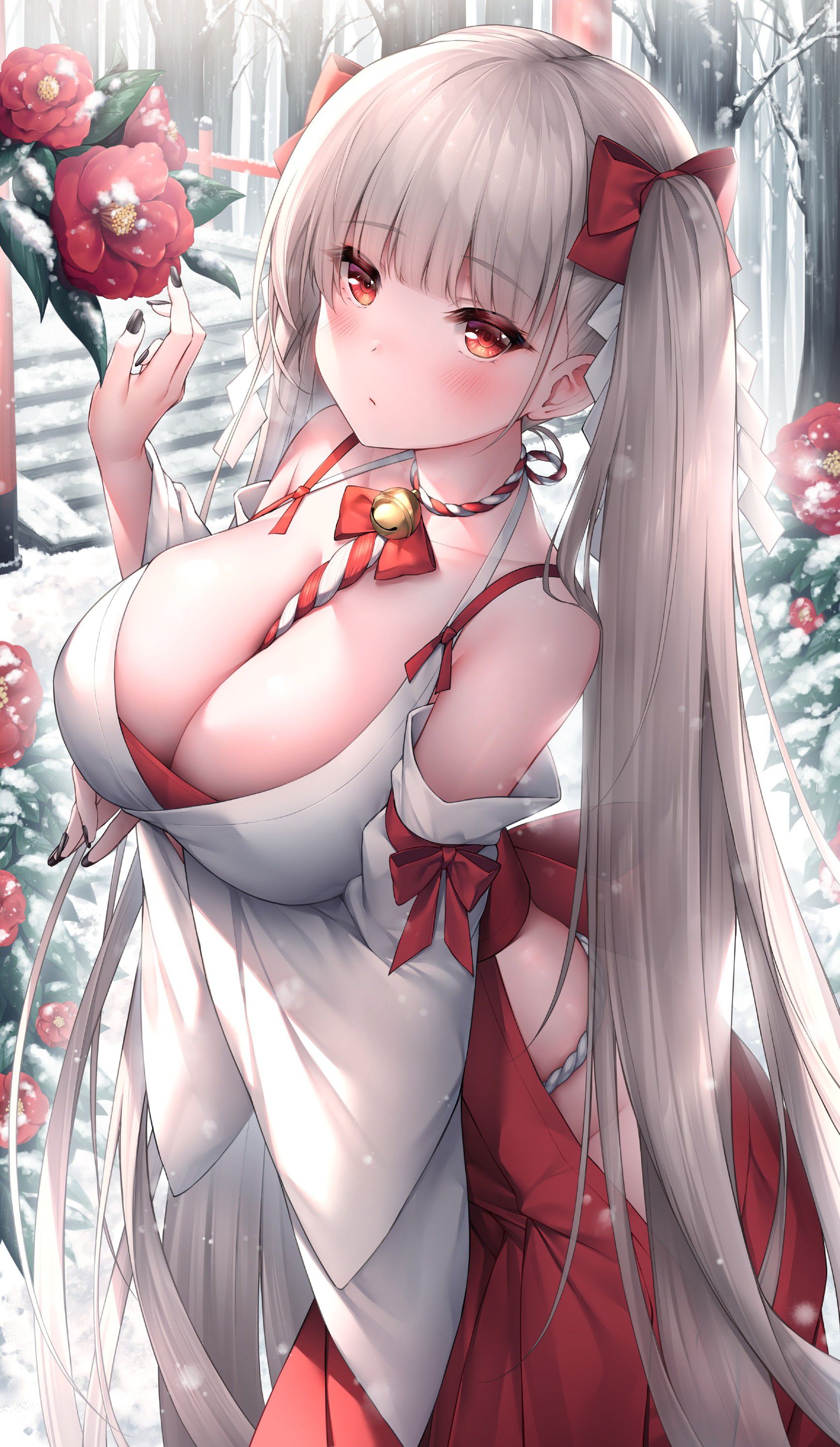 【2nd】 Cute erotic image of the shrine maiden Part 5 18