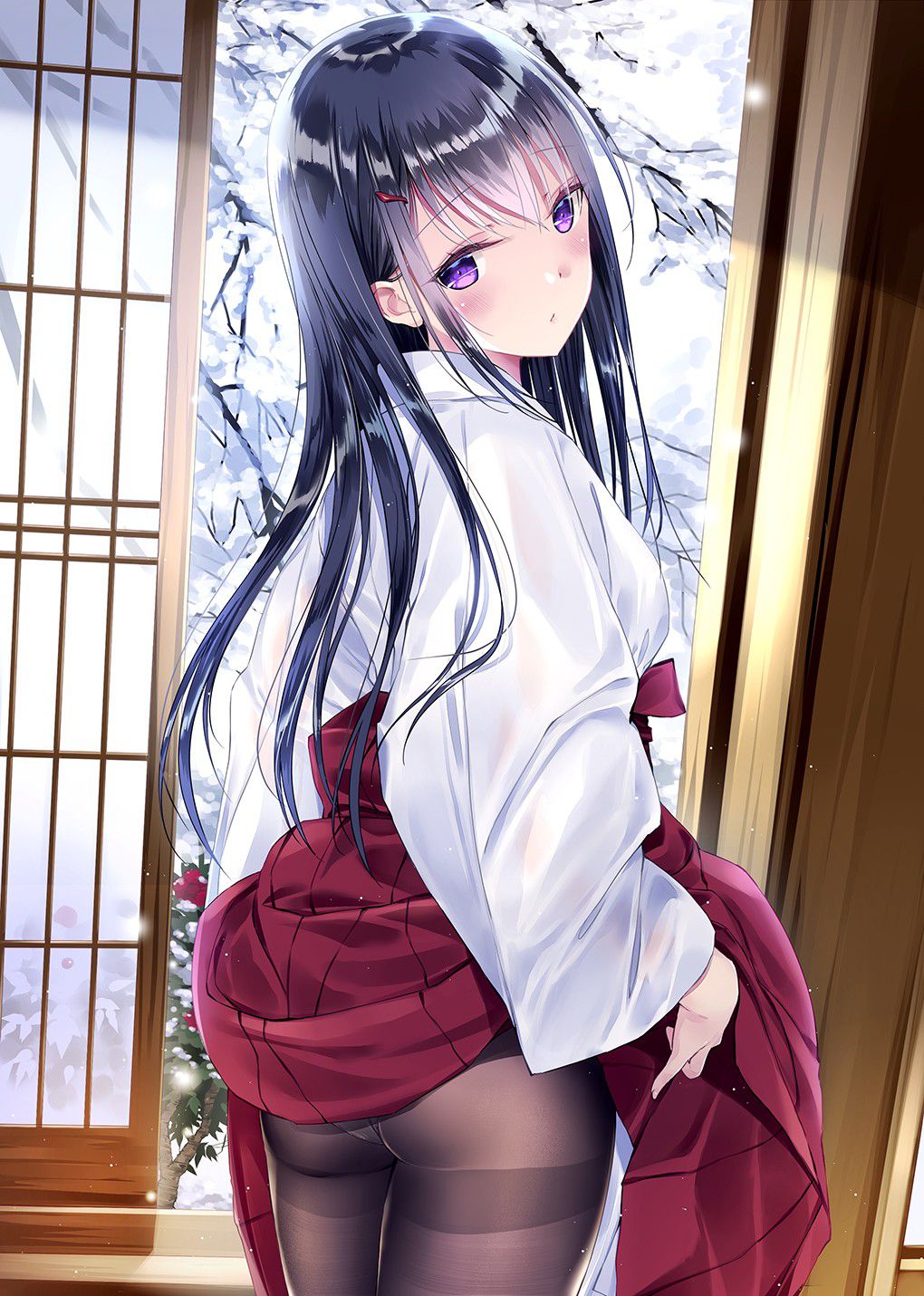 【2nd】 Cute erotic image of the shrine maiden Part 5 32