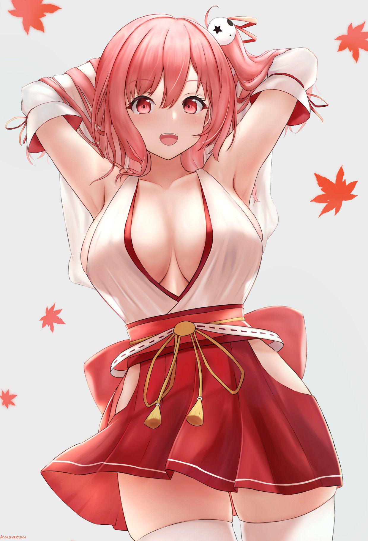 【2nd】 Cute erotic image of the shrine maiden Part 5 4