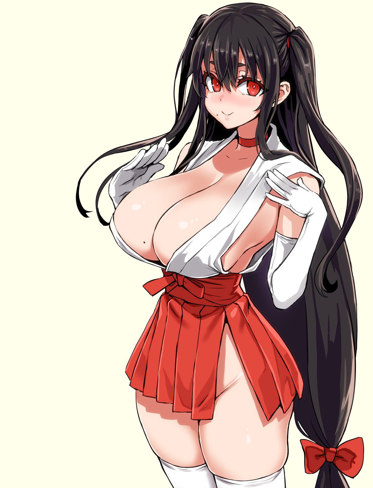 【2nd】 Cute erotic image of the shrine maiden Part 5 7
